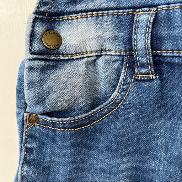 •Mayoral• Kid’s Denim Overall Shortalls - Size 4 - Picture 7 of 8